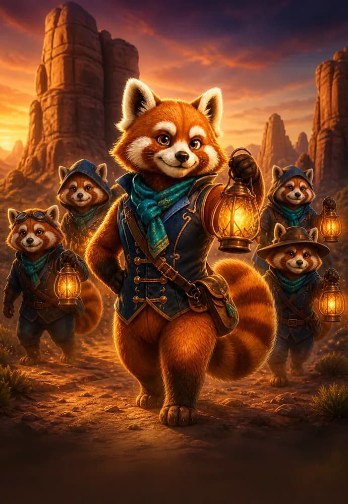 Five Wild Guardians Cazovia original game cover