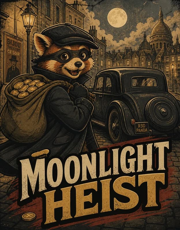 Moonlight Heist exclusive game cover